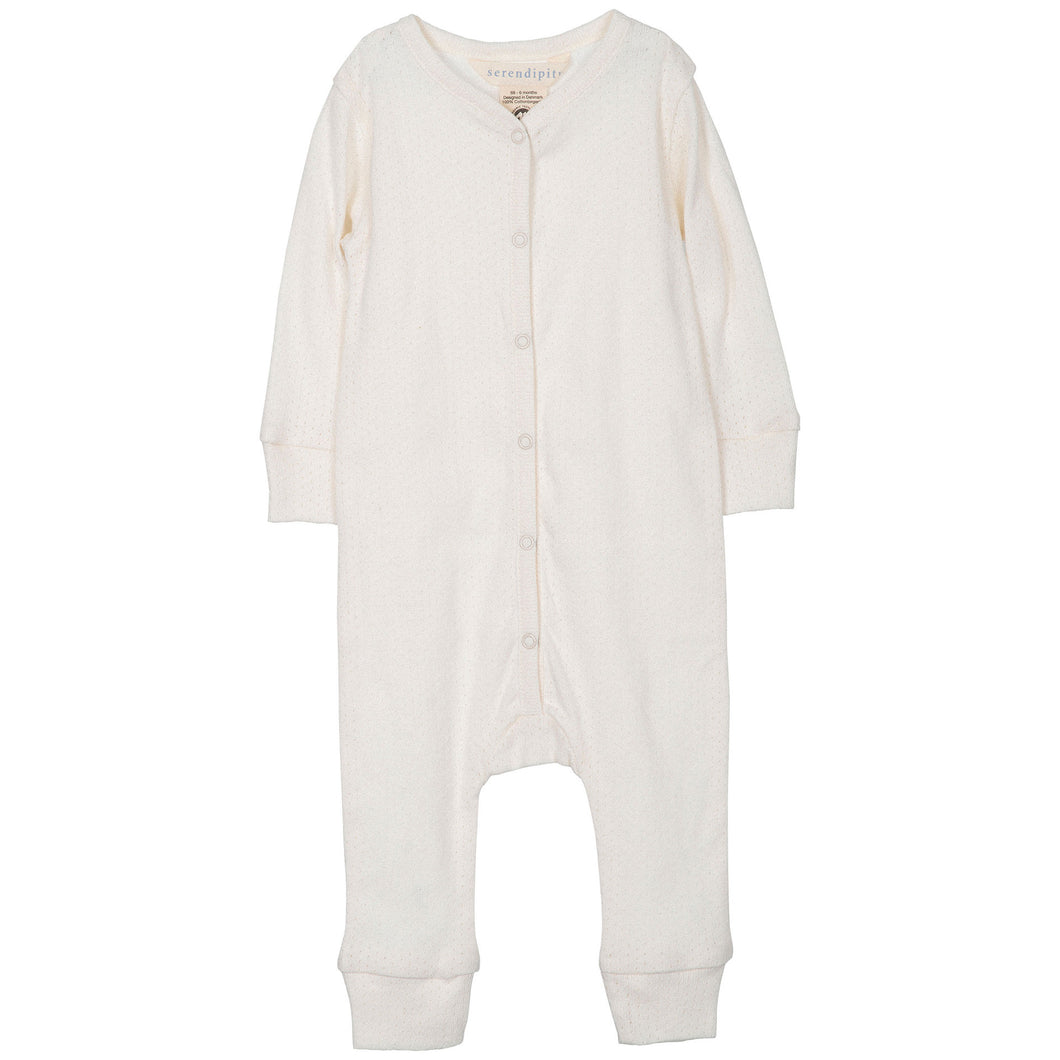 Pointelle Baby Suit
