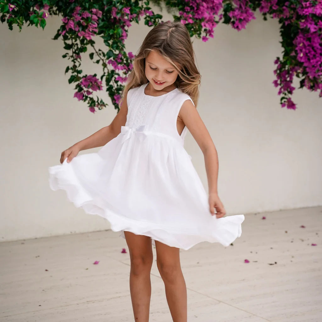 Midsummer Dress with a Bow
