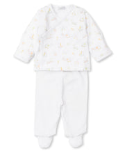 Load image into Gallery viewer, Baby ABC Footed Pant Set
