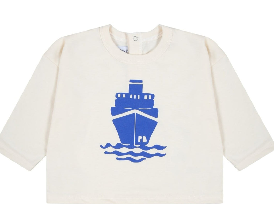 Baby Long Sleeve Boat Tee