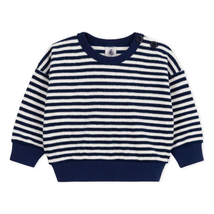 Baby Terry Striped Top