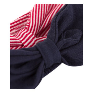 Baby Striped Headband Set of 2- Navy and Red
