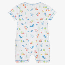 Load image into Gallery viewer, Deep Sea Divers Short Playsuit- Blue
