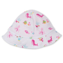Load image into Gallery viewer, Deep Sea Divers Reversible Sunhat- Pink
