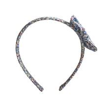Load image into Gallery viewer, Liberty Print Headband- Thin with Bow
