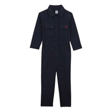 Load image into Gallery viewer, Petit Bateau Navy Jumpsuit
