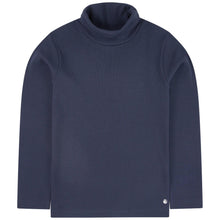 Load image into Gallery viewer, Navy Petit Bateau Turtleneck
