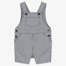 Load image into Gallery viewer, Baby Short Striped Overall
