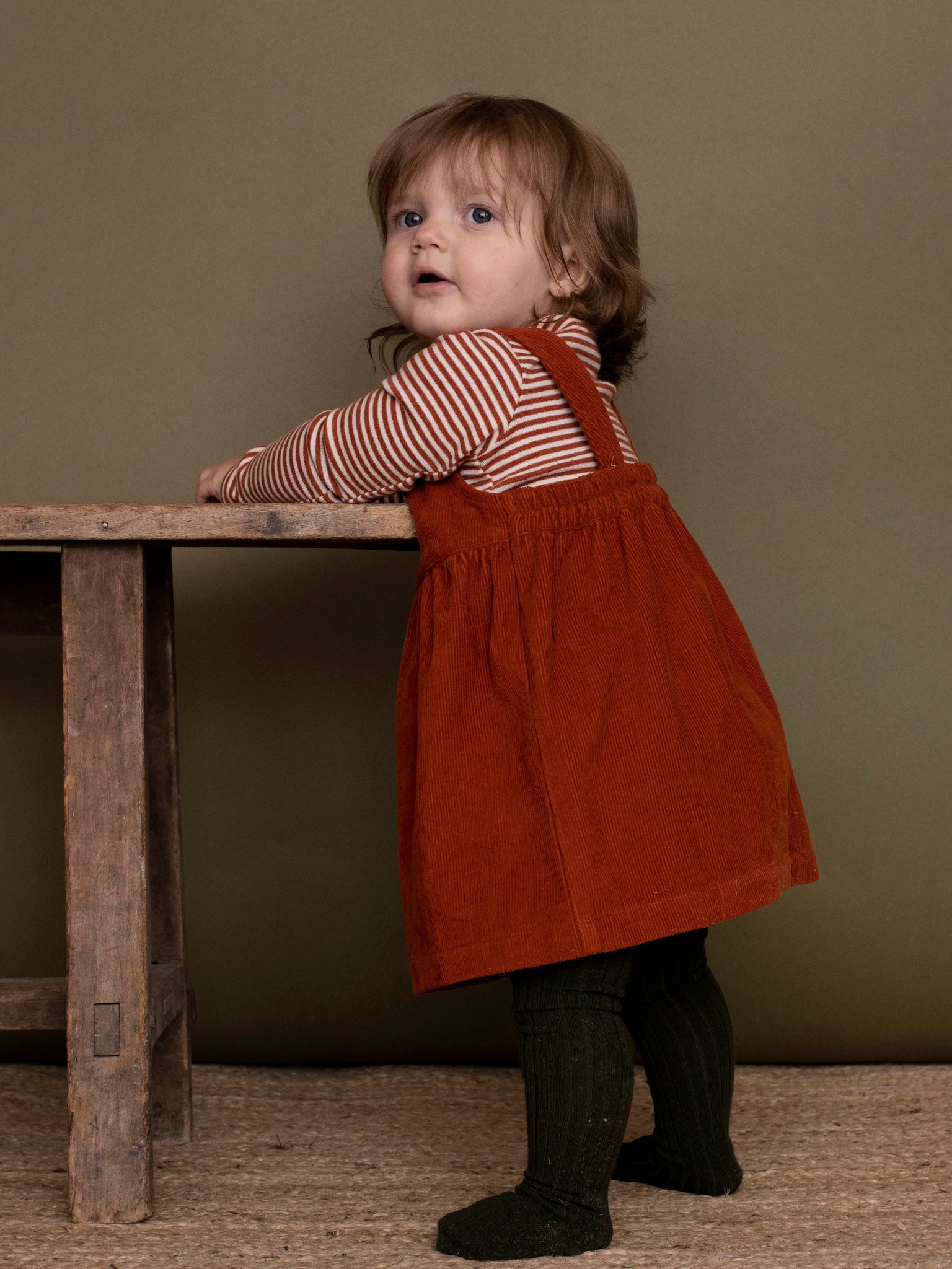 Baby girl sale corduroy jumper