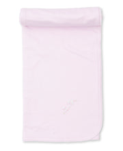 Load image into Gallery viewer, Lovely Lambs Embroidered Blanket - Pink
